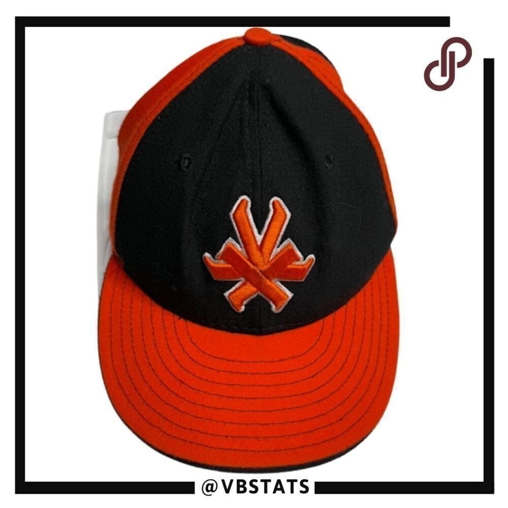 New Era Men's New York Fitted Cap Black‎ Orange OS